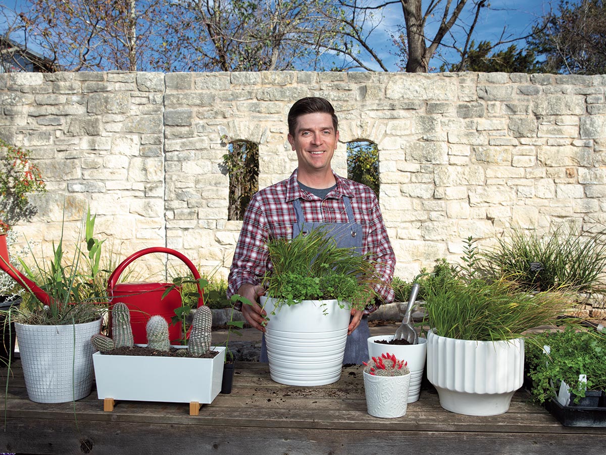 Container planting with Patrick Newman